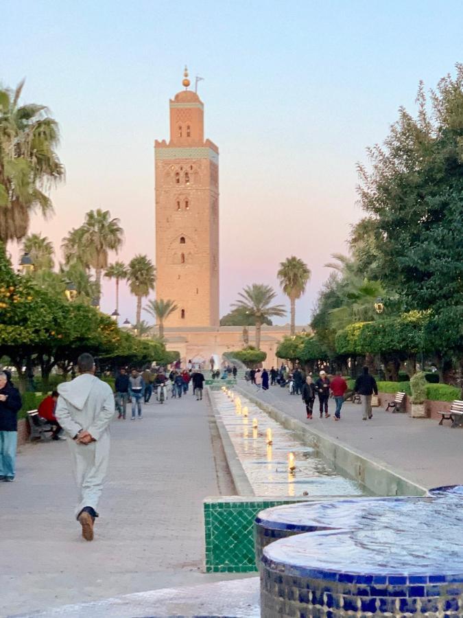 Authentic Moroccan Charm Apartment In Marrakech Terrace Μαρακές Εξωτερικό φωτογραφία