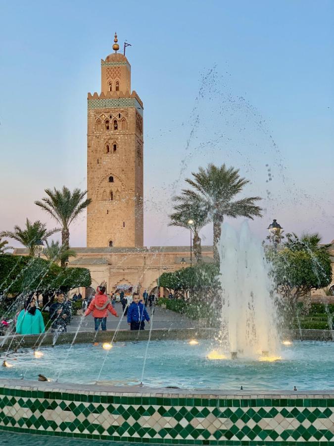 Authentic Moroccan Charm Apartment In Marrakech Terrace Μαρακές Εξωτερικό φωτογραφία
