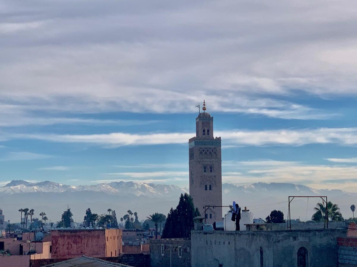 Authentic Moroccan Charm Apartment In Marrakech Terrace Μαρακές Εξωτερικό φωτογραφία