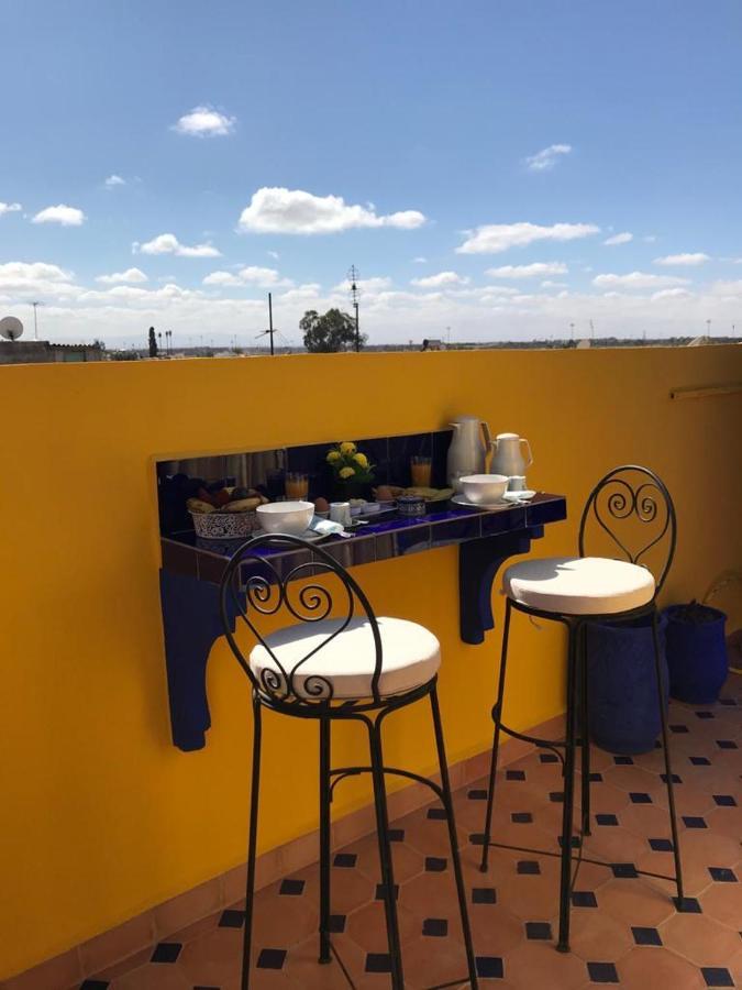 Authentic Moroccan Charm Apartment In Marrakech Terrace Μαρακές Εξωτερικό φωτογραφία